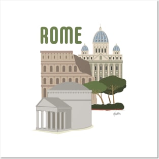 City of Rome Posters and Art